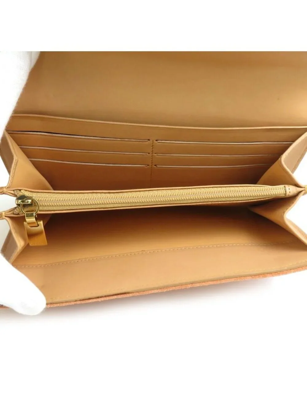 Celine Long Suede Wallet